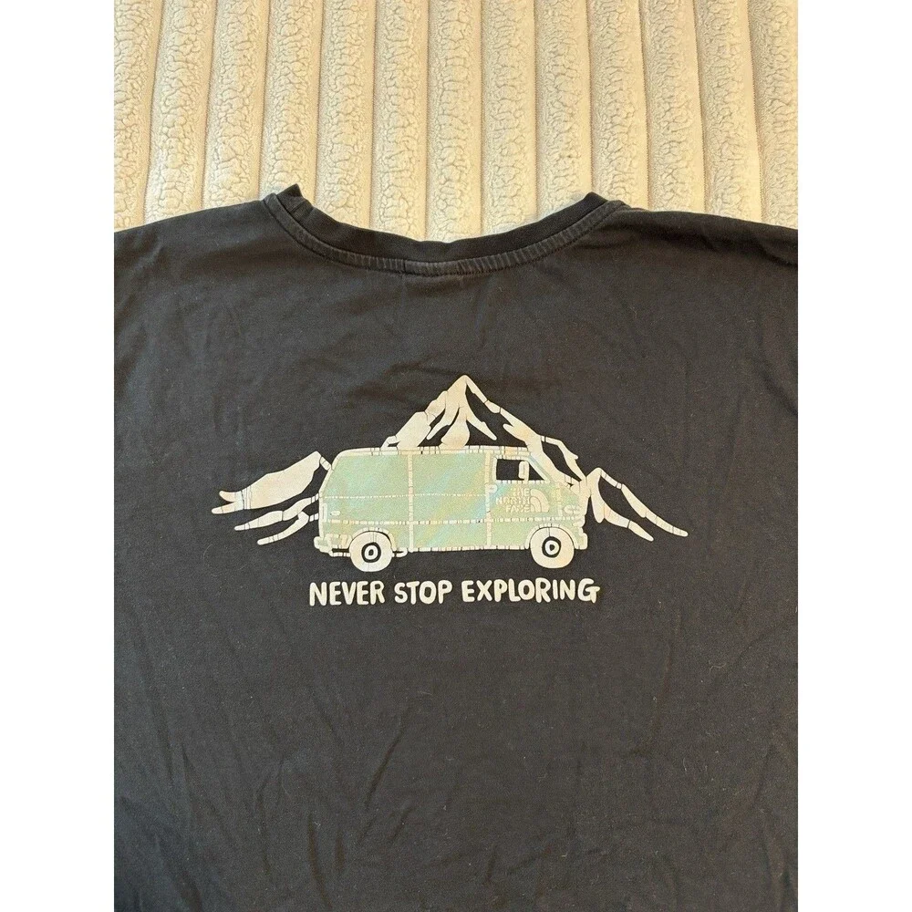 The North Face Short Sleeve Large Camper Van Graphic T Shirt Men’s 2XL Black